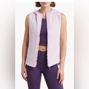 Champion Light Purple Quilted Vest